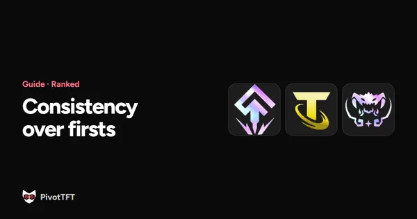 Cover: How to Climb in Ranked TFT: Consistency Over Firsts