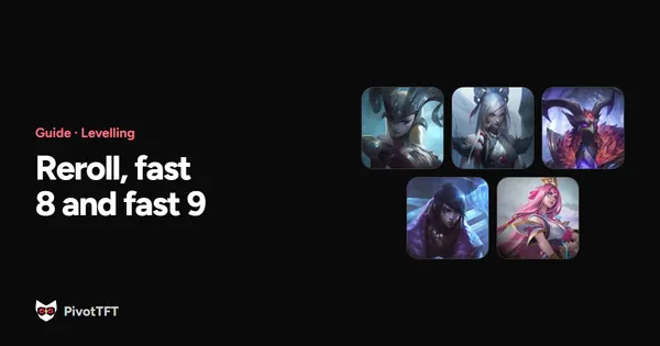 Cover: Levelling and Rolling in TFT: Reroll, Fast 8 and Fast 9