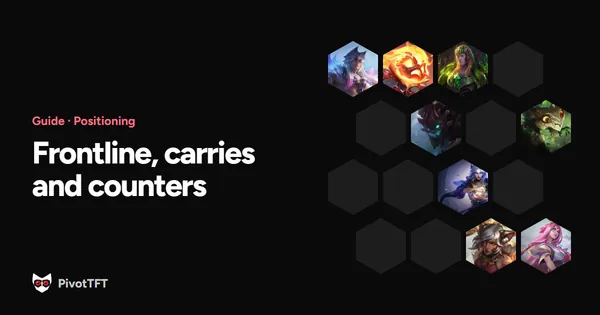 Cover: TFT Positioning Guide: Frontline, Carries and Counters